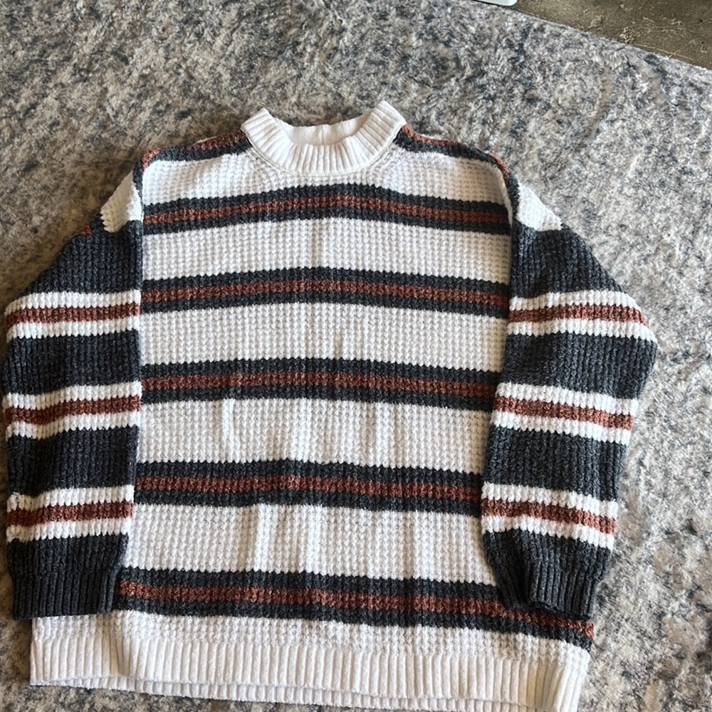 Winter knitted sweater